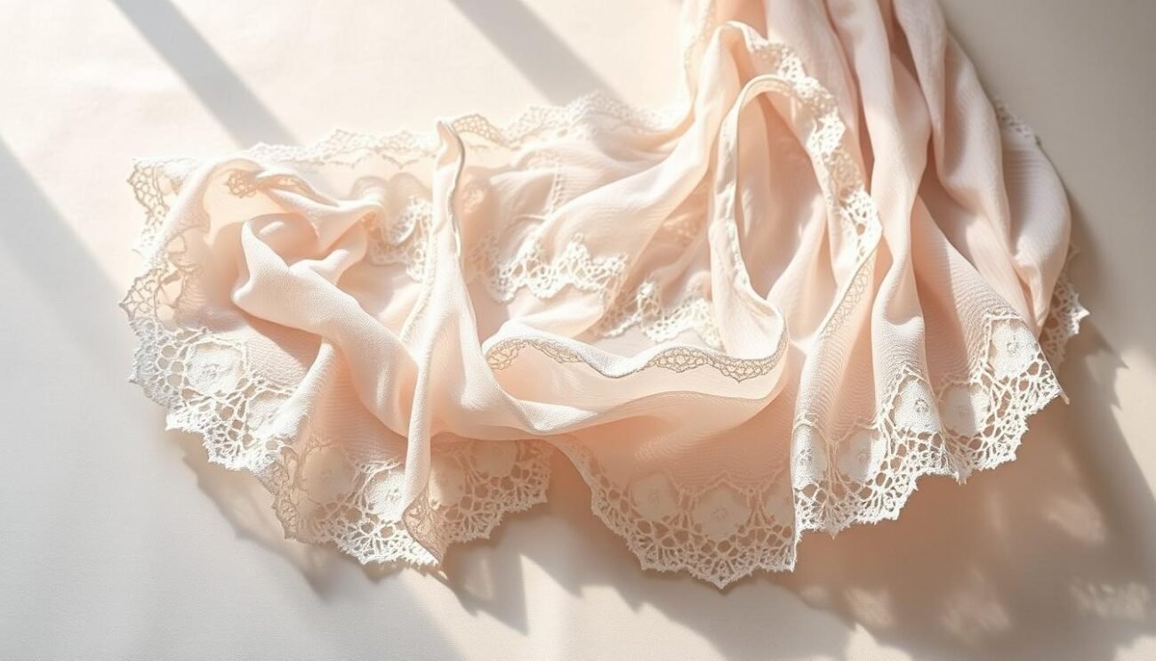 intimo di pizzo trasparente